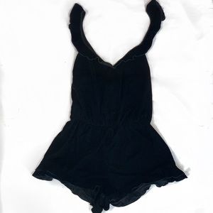 Victoria’s Secret Faux Velvet Romper